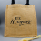 Preview: Jute Shopper midi | Familienname