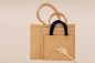 Preview: Jute Shopper mini | Monogramm