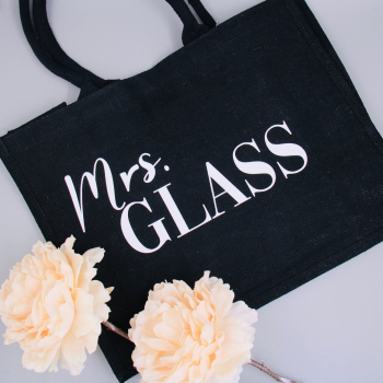 Jute Shopper maxi | Mrs. + Name