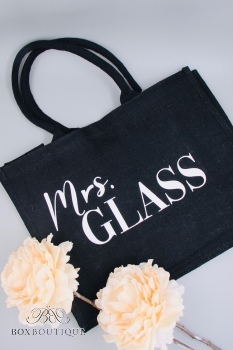 Jute Shopper maxi | Mrs. + Name