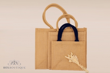 Jute Shopper midi | Camper + Name