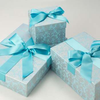 Wählen Sie passend zu Ihrer Brautkleidbox Tapestry Aqua auch Ihre Accessoires-Boxen.