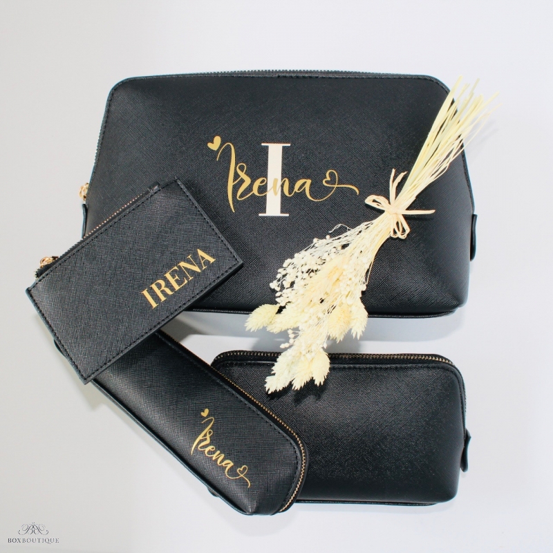 Beauty Bag maxi | Initiale + Name