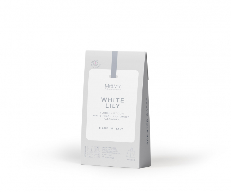 Duftkarten-Set | White Lily
