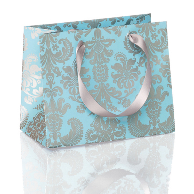 Geschenktüte Aqua